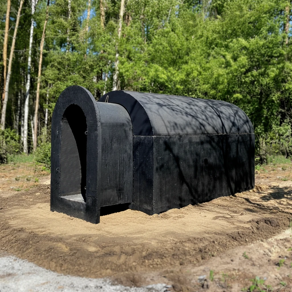 TVIRTI M4 monolitinio rūsio montavimo darbai kieme