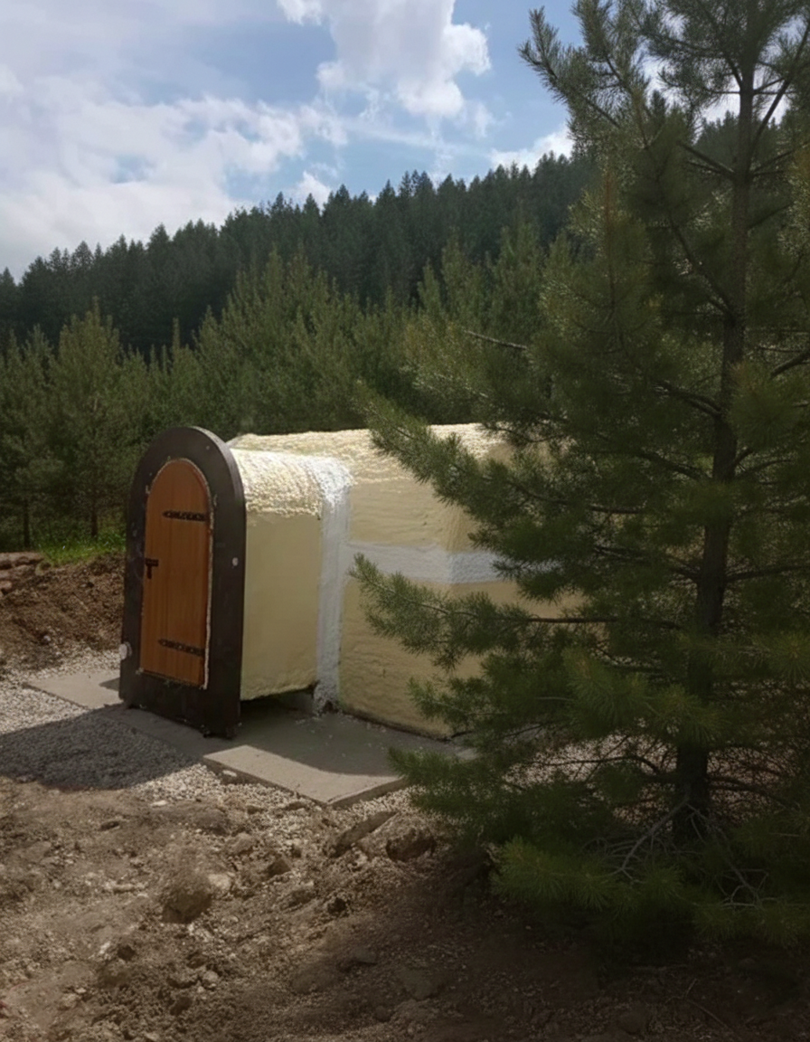 TVIRTI M7 monolitinis rūsys montavimas