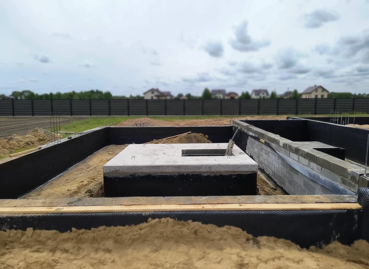 TVIRTI M1 monolitinio rūsio įrengimas ir statybos procesas