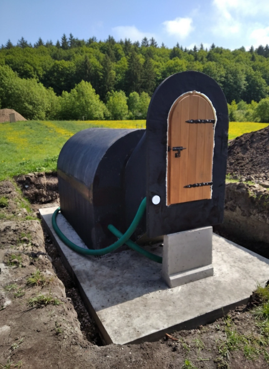 TVIRTI M5 monolitinis rūsys montavimas