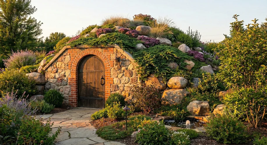 TVIRTI monolitinio rūsio apželdinimas ir sutvarkyta aplinka