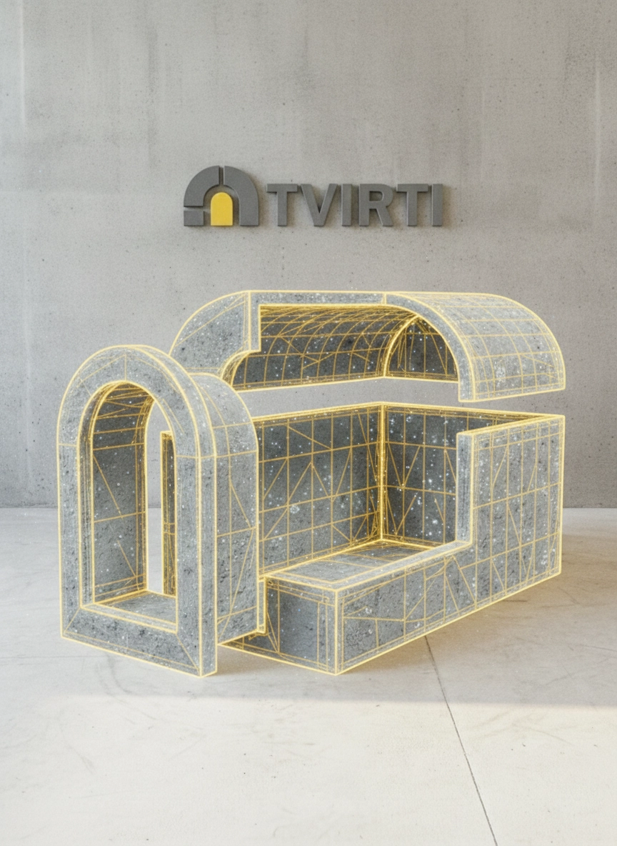 TVIRTI.lt komanda ir betoninių rūsių gamyba